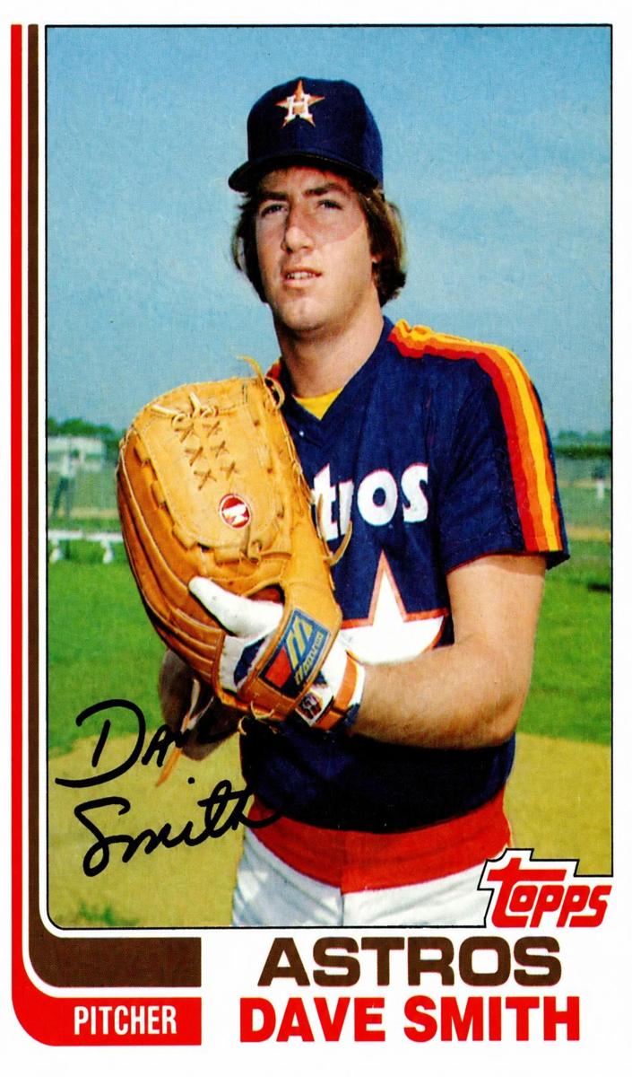 1982 Topps Dave Smith #761 card