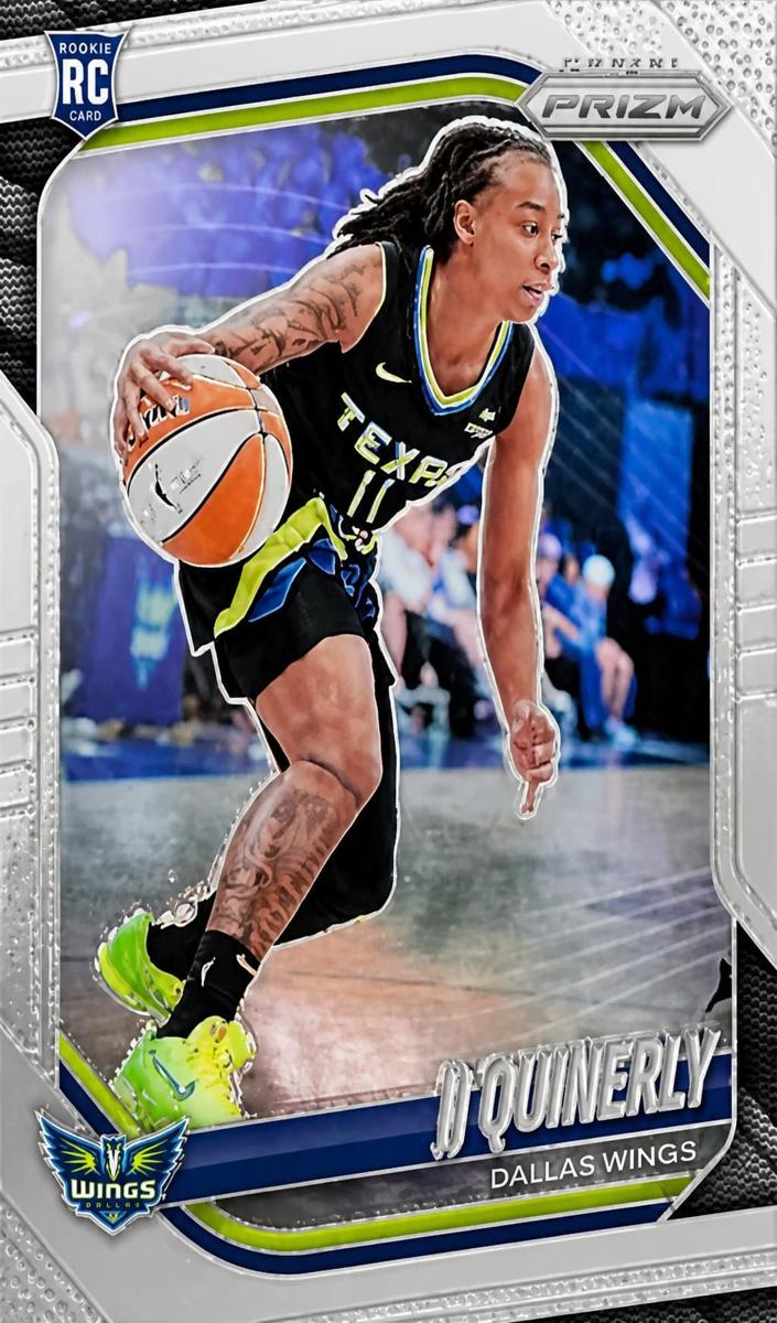 JJ Quinerly 2025 Prizm WNBA card
