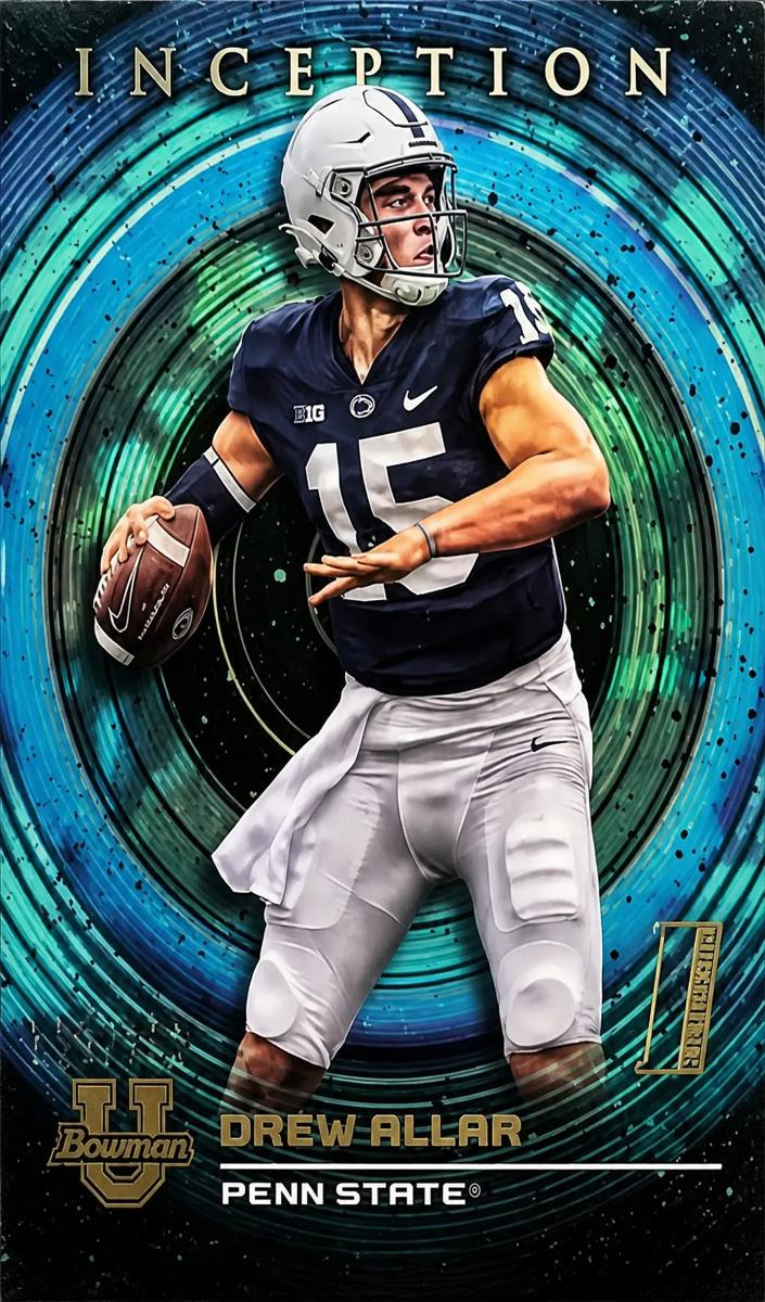 2022 Drew Allar [Aqua Foil V2] #79