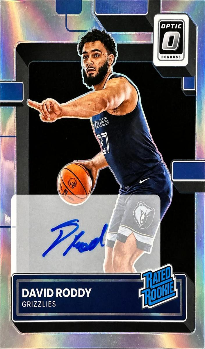 2022 Donruss Optic David Roddy #225 card