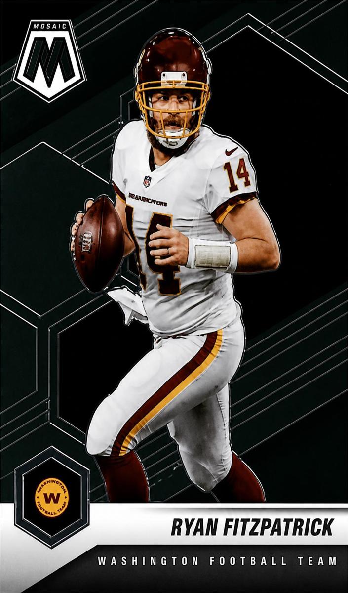 2021 Panini Mosaic Ryan Fitzpatrick #197 card