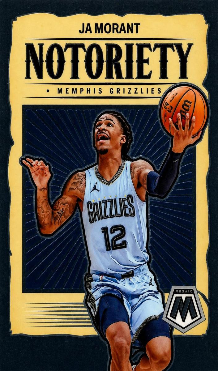 2023 Panini Mosaic Ja Morant #9 card