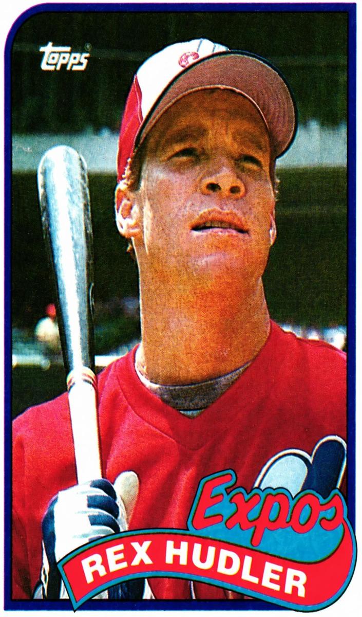 1989 Rex Hudler #346