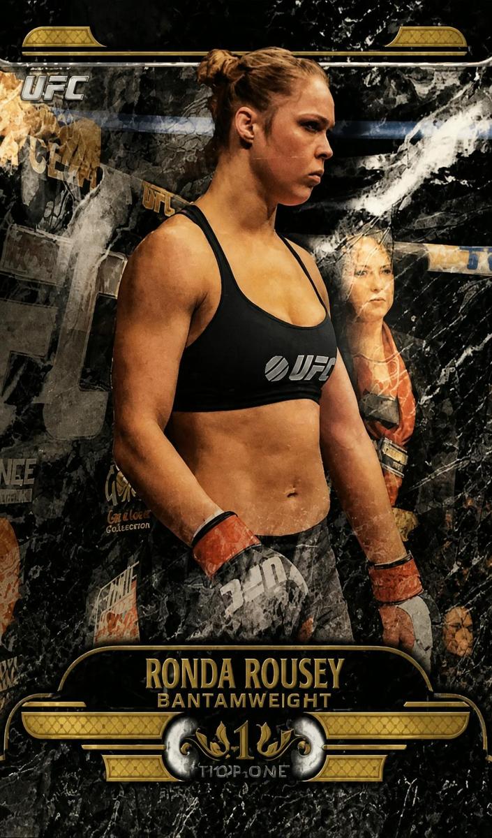 Ronda Rousey - 2017 Topps Chrome UFC