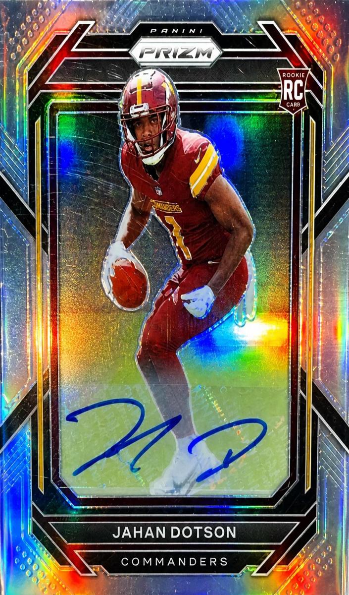 Jahan Dotson 2022 Prizm Football card