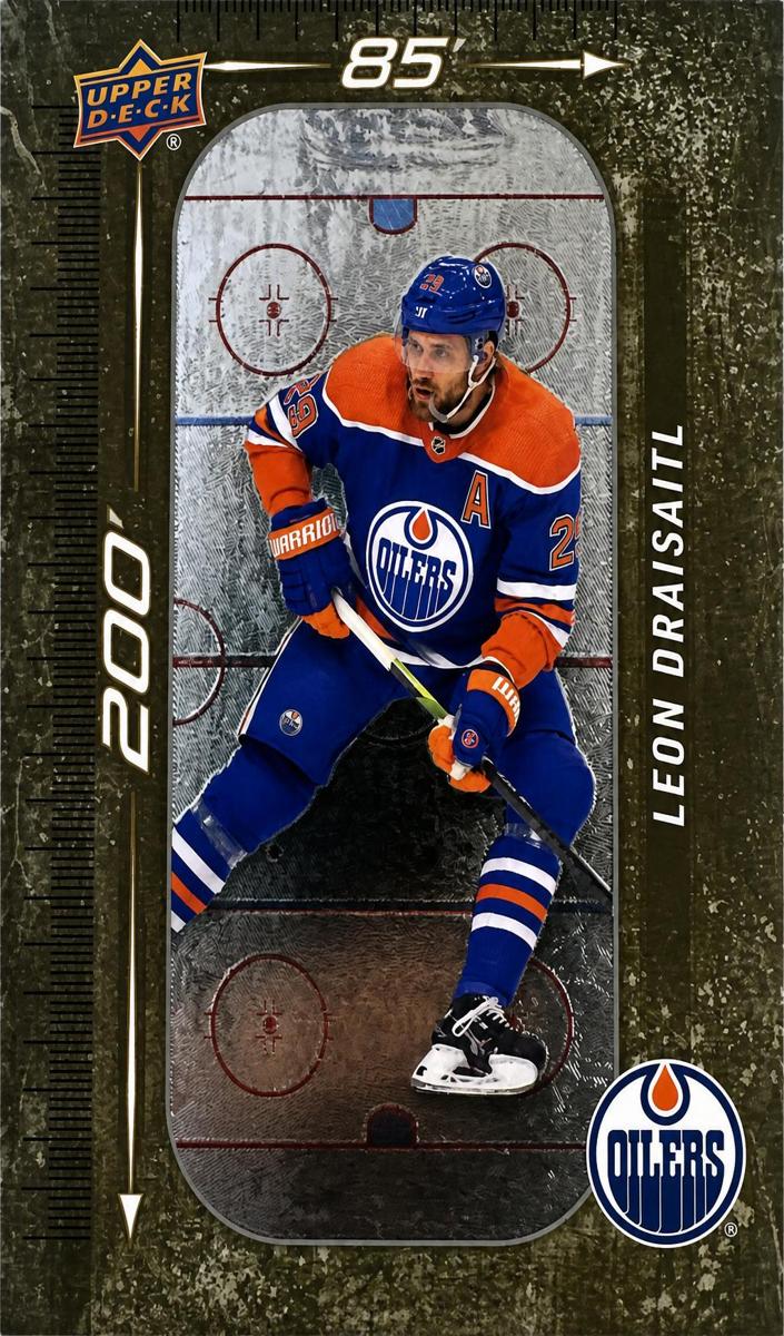 2023 Upper Deck Leon Draisaitl [Gold] #DM-30 card
