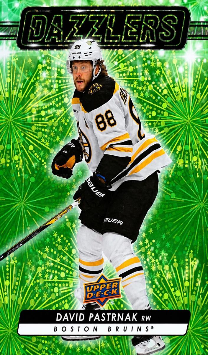 2023 Upper Deck David Pastrnak [Green] #DZ-32 card