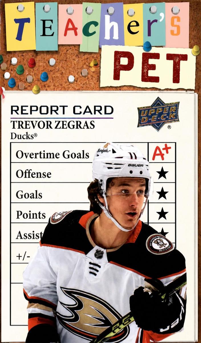 2023 Upper Deck Trevor Zegras #TP-26 card
