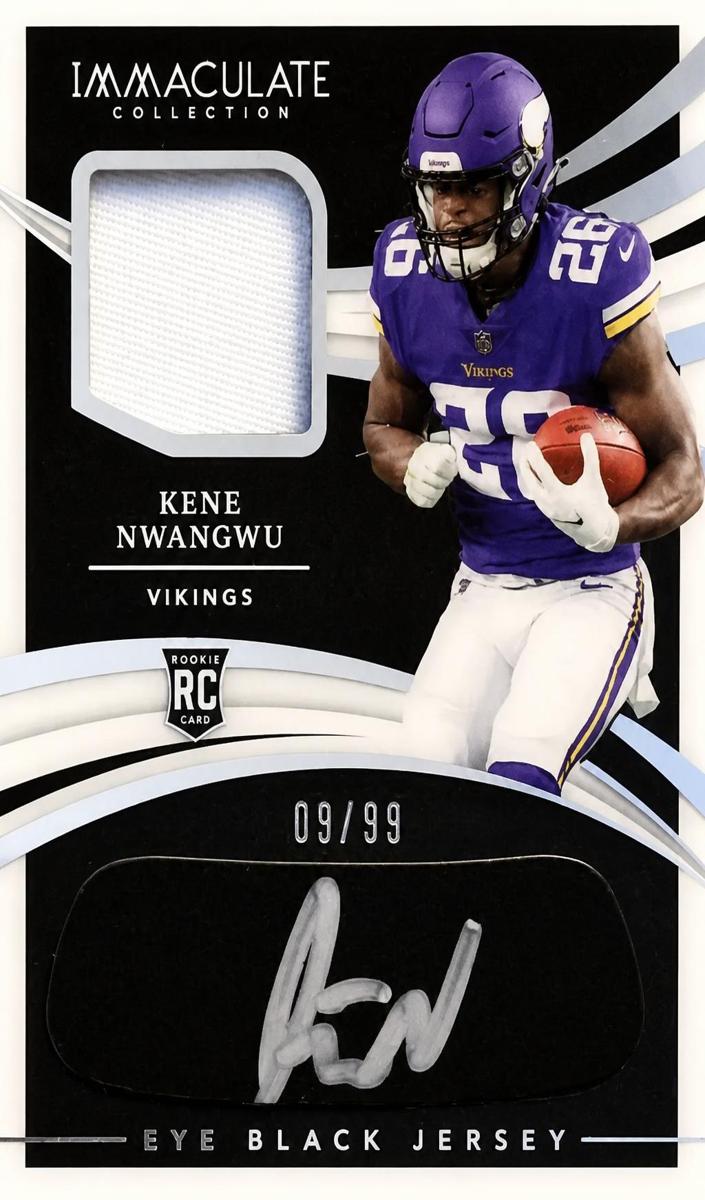2021 Panini Immaculate Collection Kene Nwangwu #REB-KN card