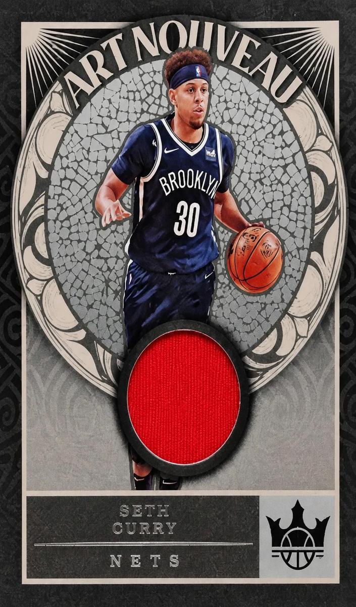 2021 Panini Court Kings Seth Curry #AN-SCU card