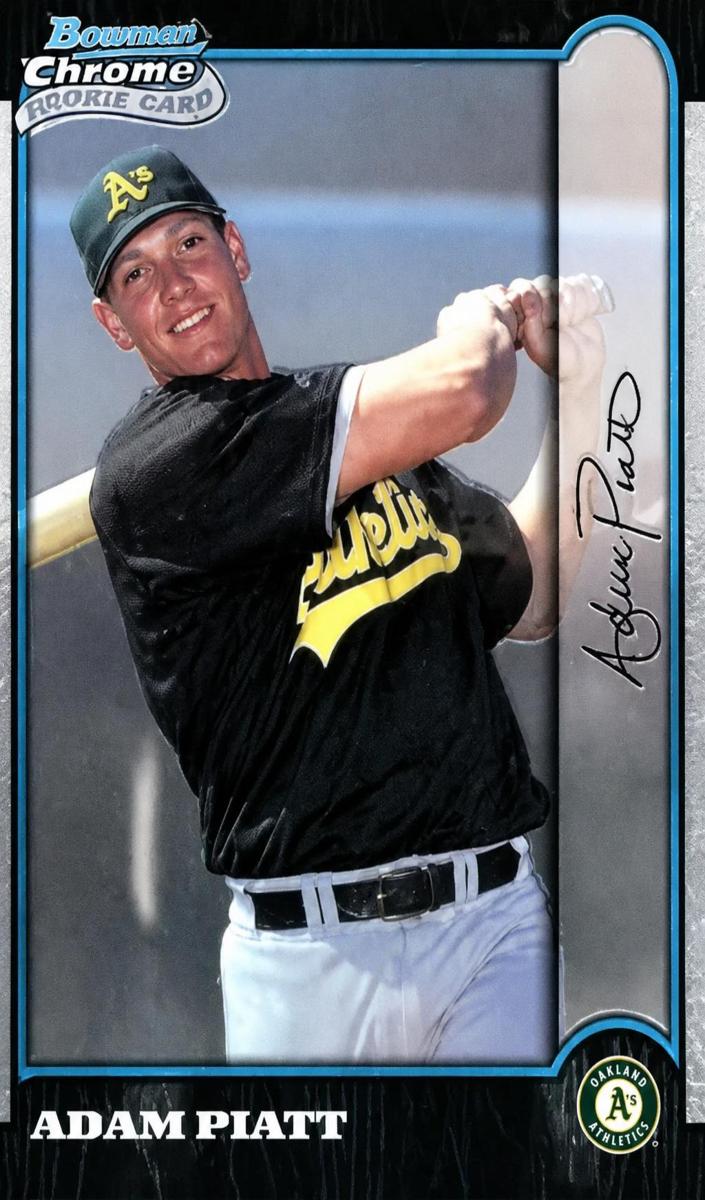 1999 Bowman Chrome Adam Piatt #413 card