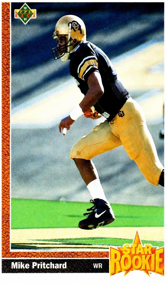 1991 Mike Pritchard [Base ] #8
