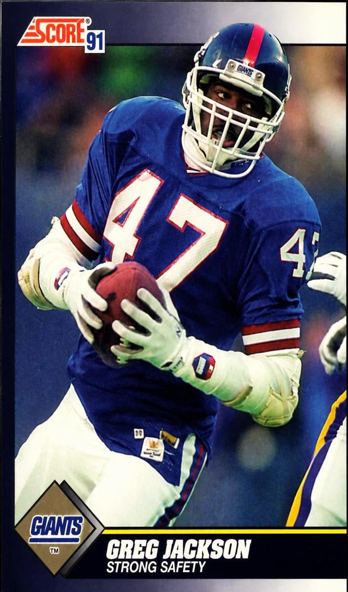 1991 Greg Jackson [Base ] #544