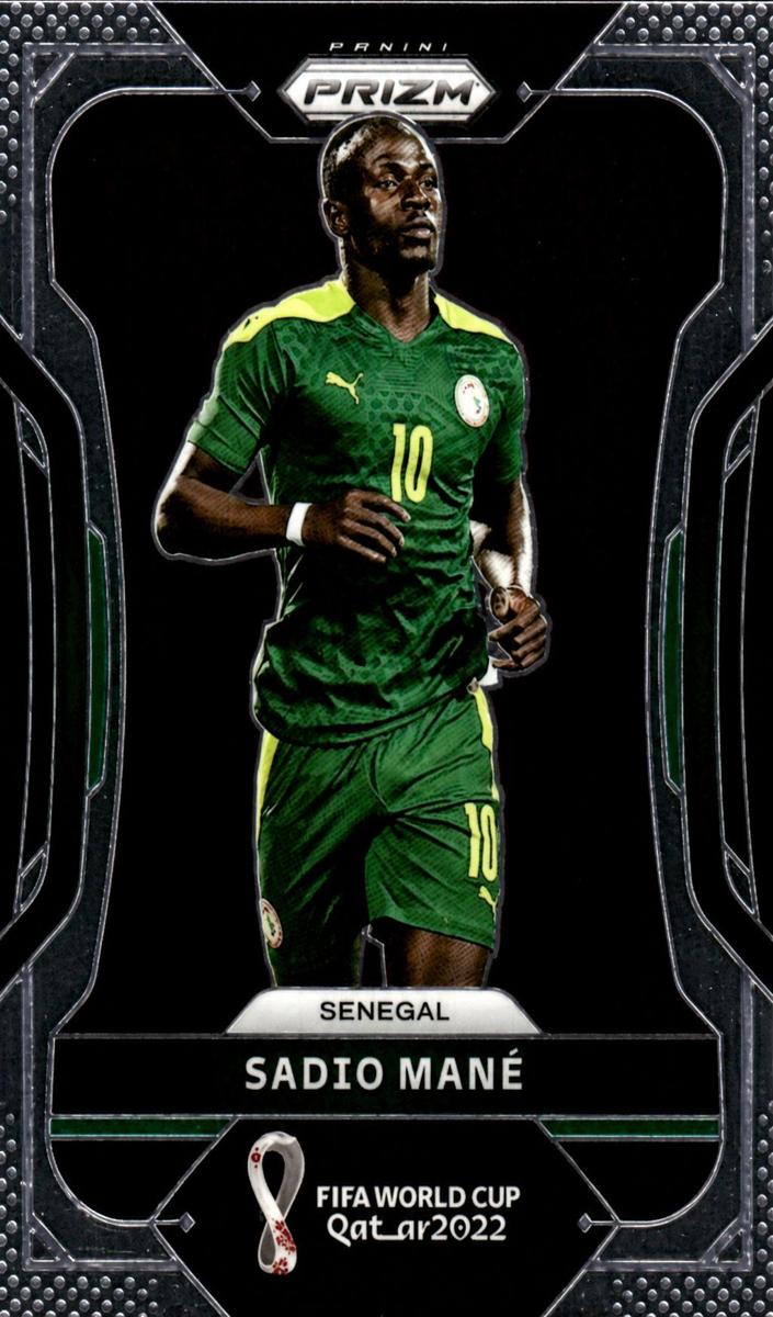2022 Panini Prizm FIFA World Cup Qatar Sadio Mane #252 card
