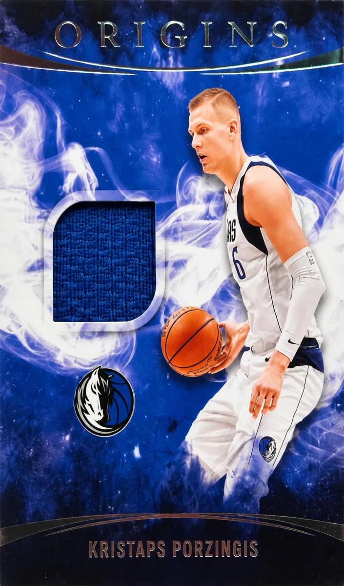 2021 Panini Origins Kristaps Porzingis [Gold] #OM-KPZ card