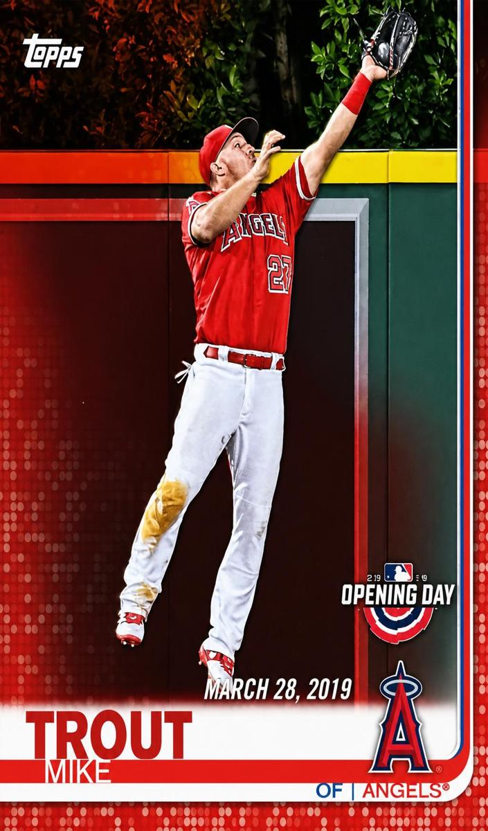 2019 Mike Trout [Red Foil] #24