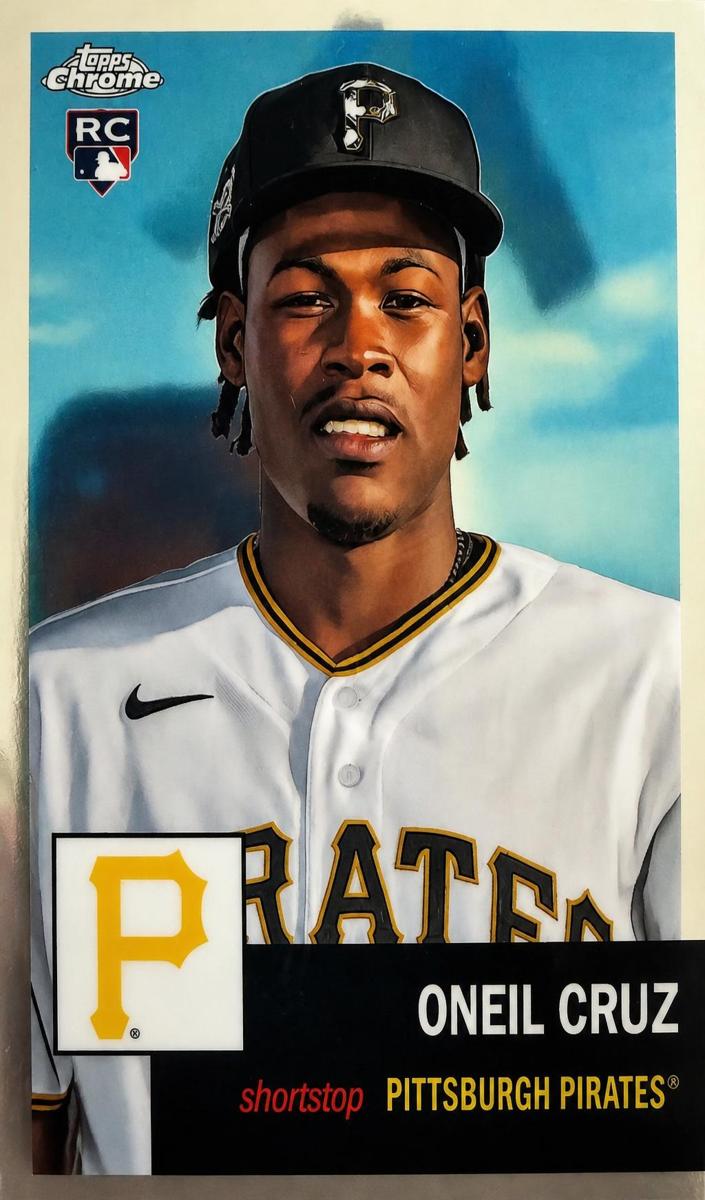 2022 Topps Chrome Platinum Anniversary Oneil Cruz #273 card