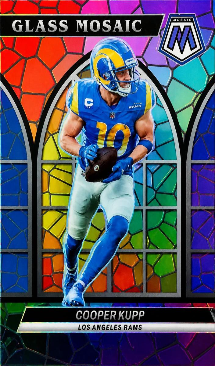2022 Panini Mosaic Glass Cooper Kupp #GM-16 card