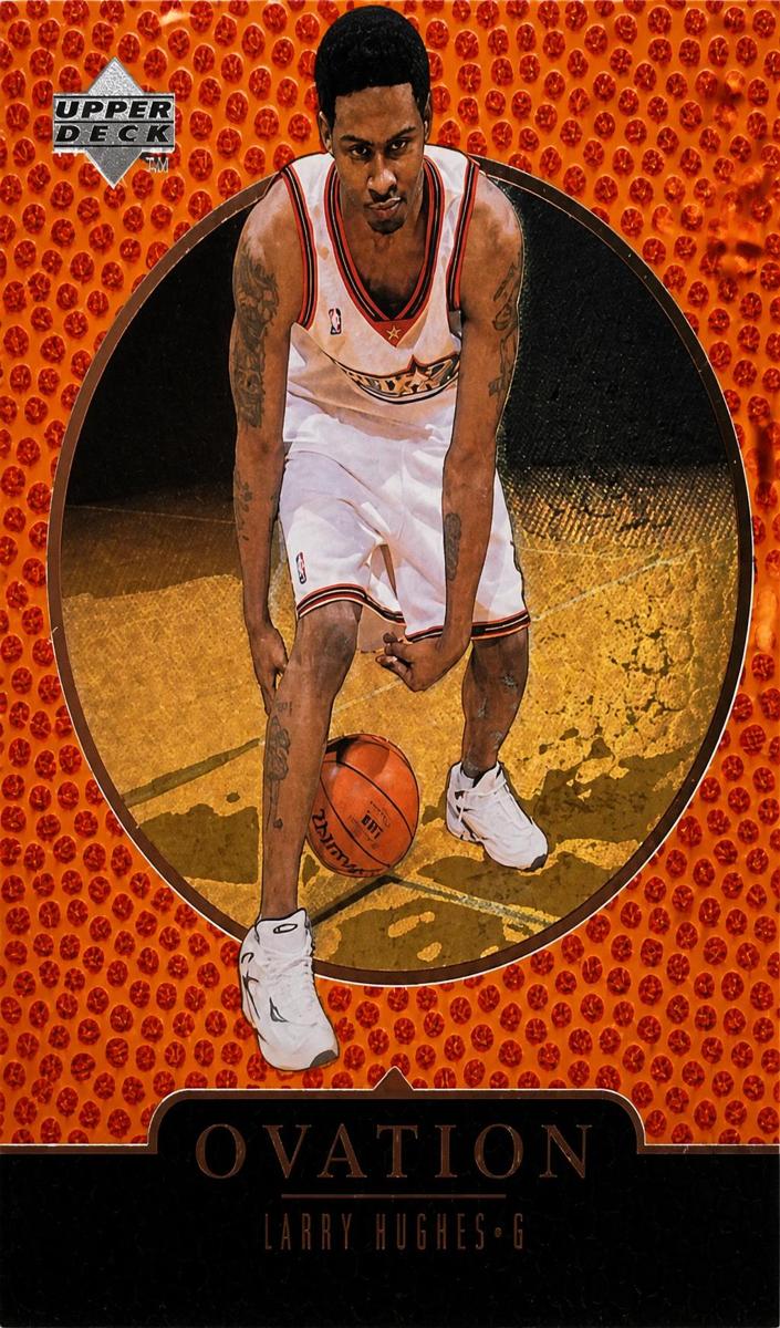 1998 Upper Deck Ovation Larry Hughes #78 card