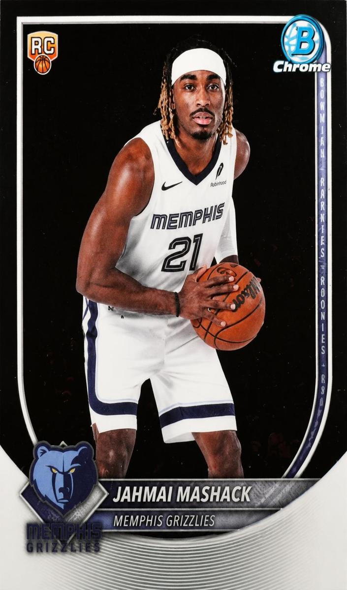 Jahmai Mashack 2025 Bowman Basketball card
