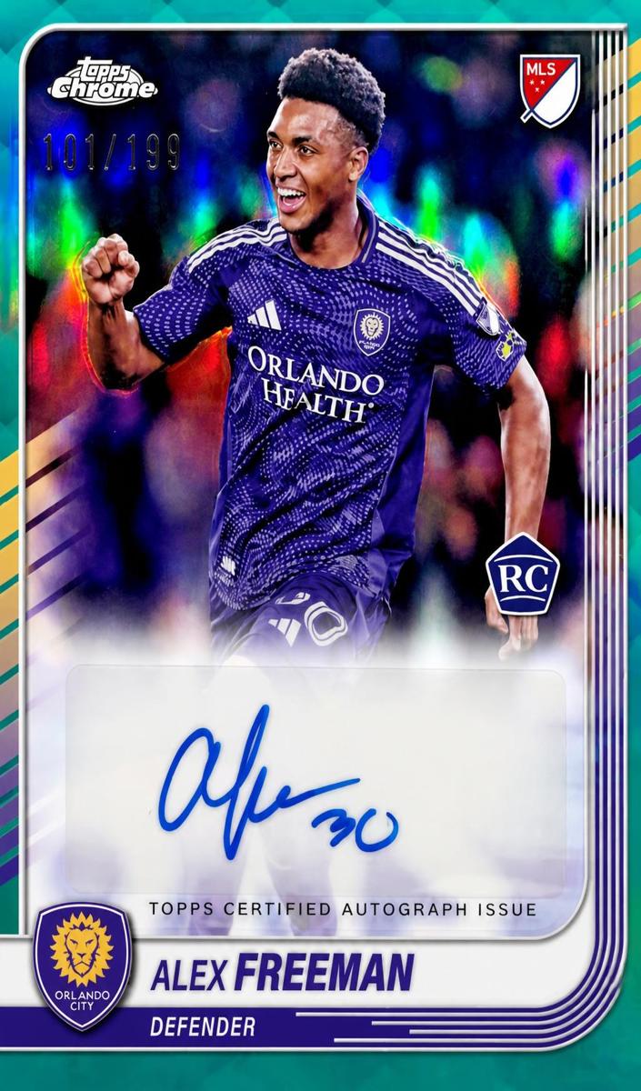2025 Alex Freeman [Aqua Refractor] #CA-FN