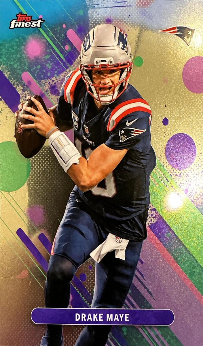 Drake Maye 2025 Finest Football card
