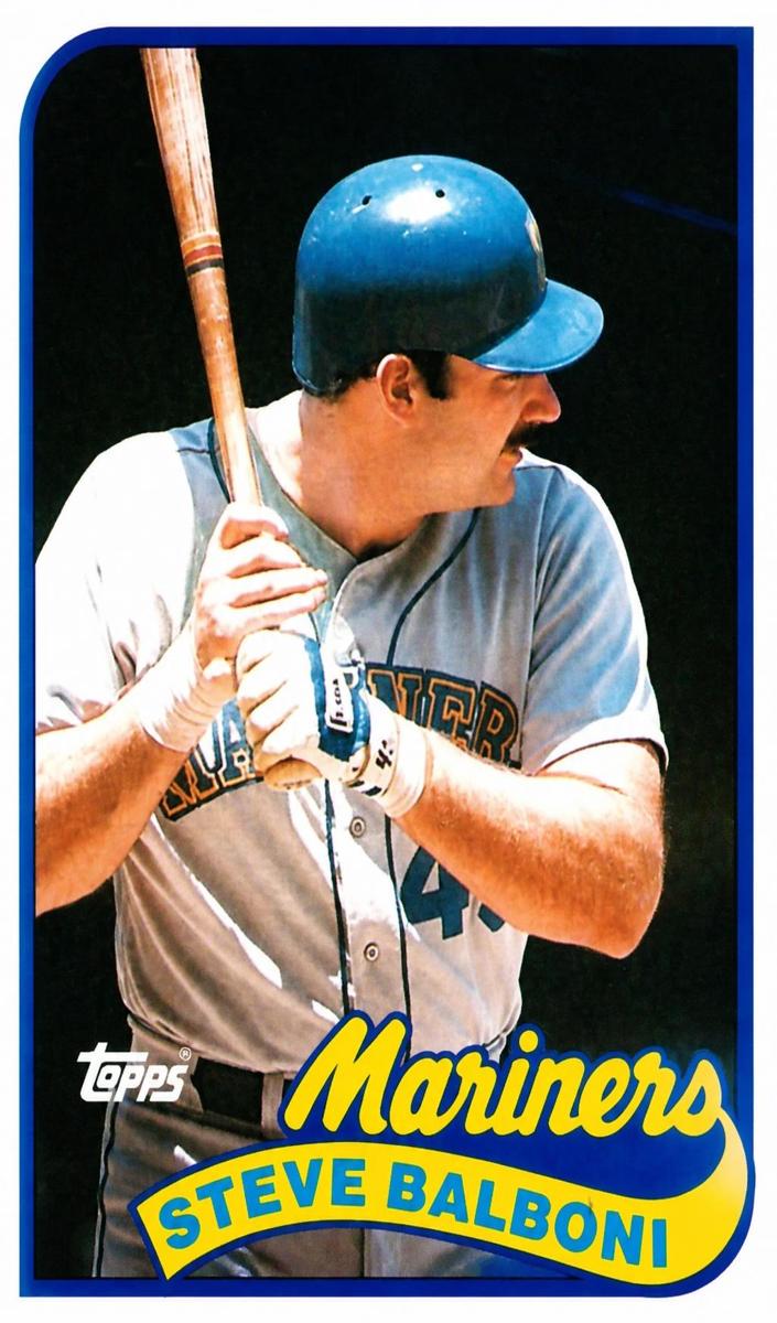 1989 Steve Balboni #336