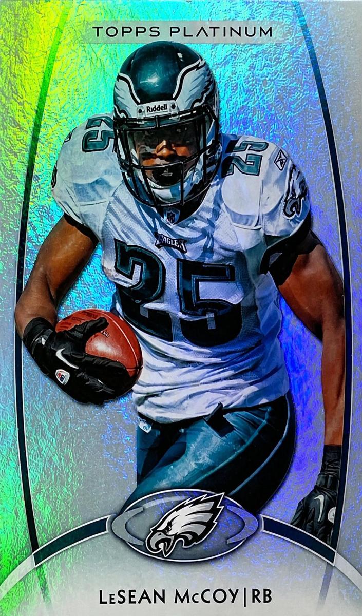 2012 Topps Platinum LeSean McCoy #83 card