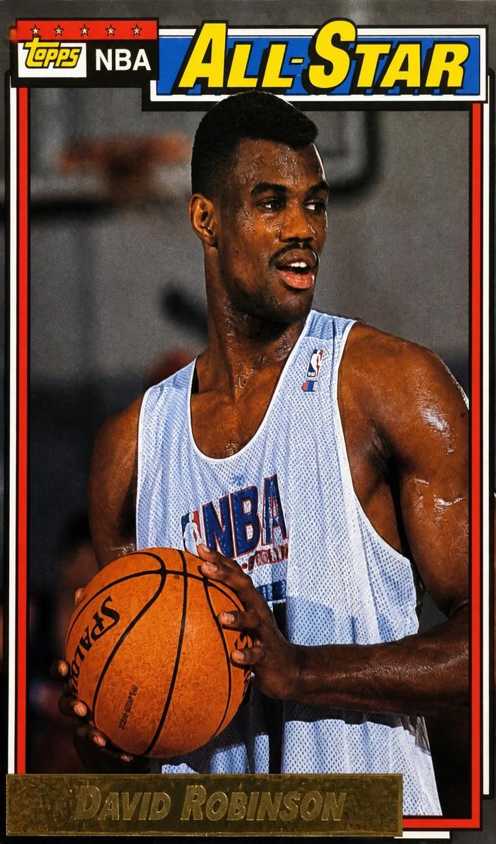 1992 Topps David Robinson [Gold] #106 card