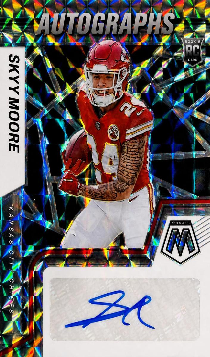 2022 Panini Mosaic Skyy Moore #RAM-SM card