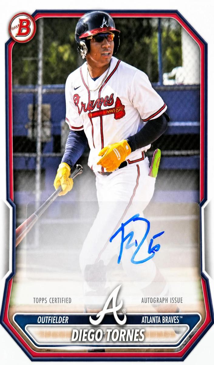 Diego Tornes 2026 Bowman Baseball card