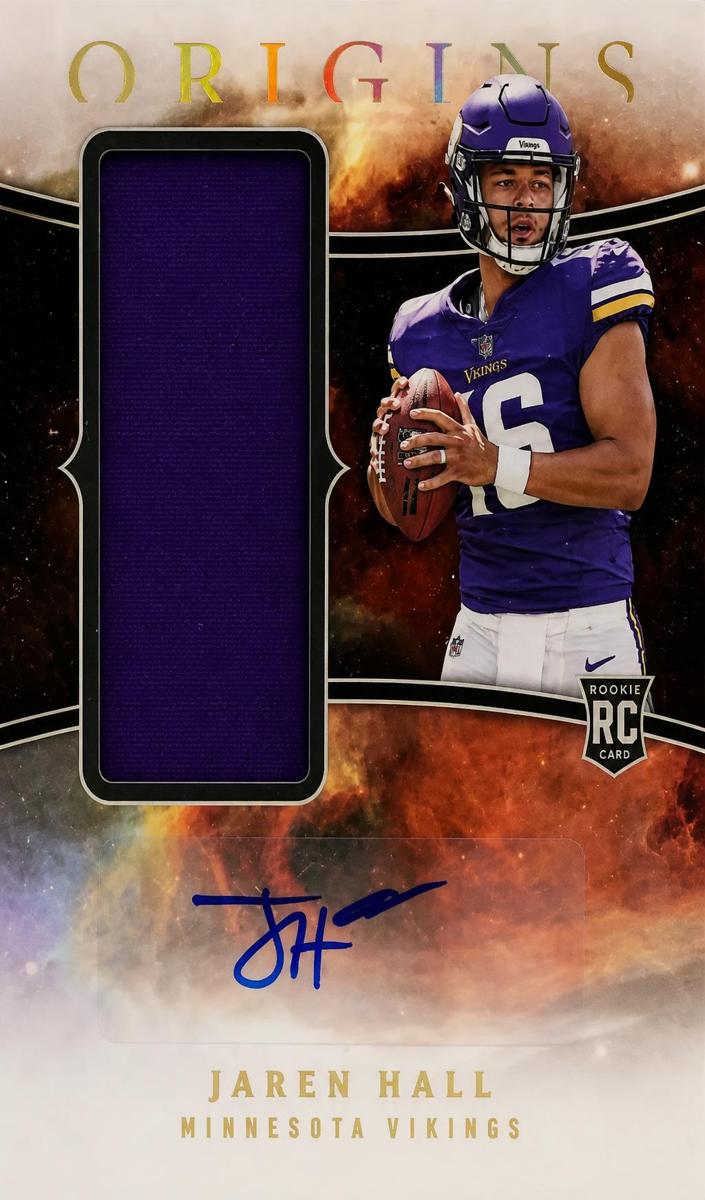 2023 Panini Origins Jaren Hall #RJJA-JHA card