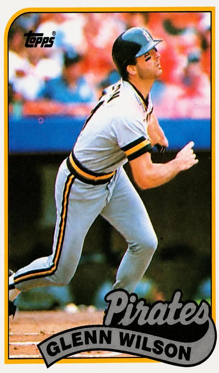 1989 Topps Glenn Wilson #293 card