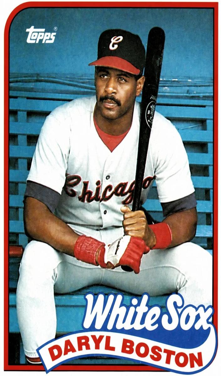 1989 Topps Daryl Boston #633 card