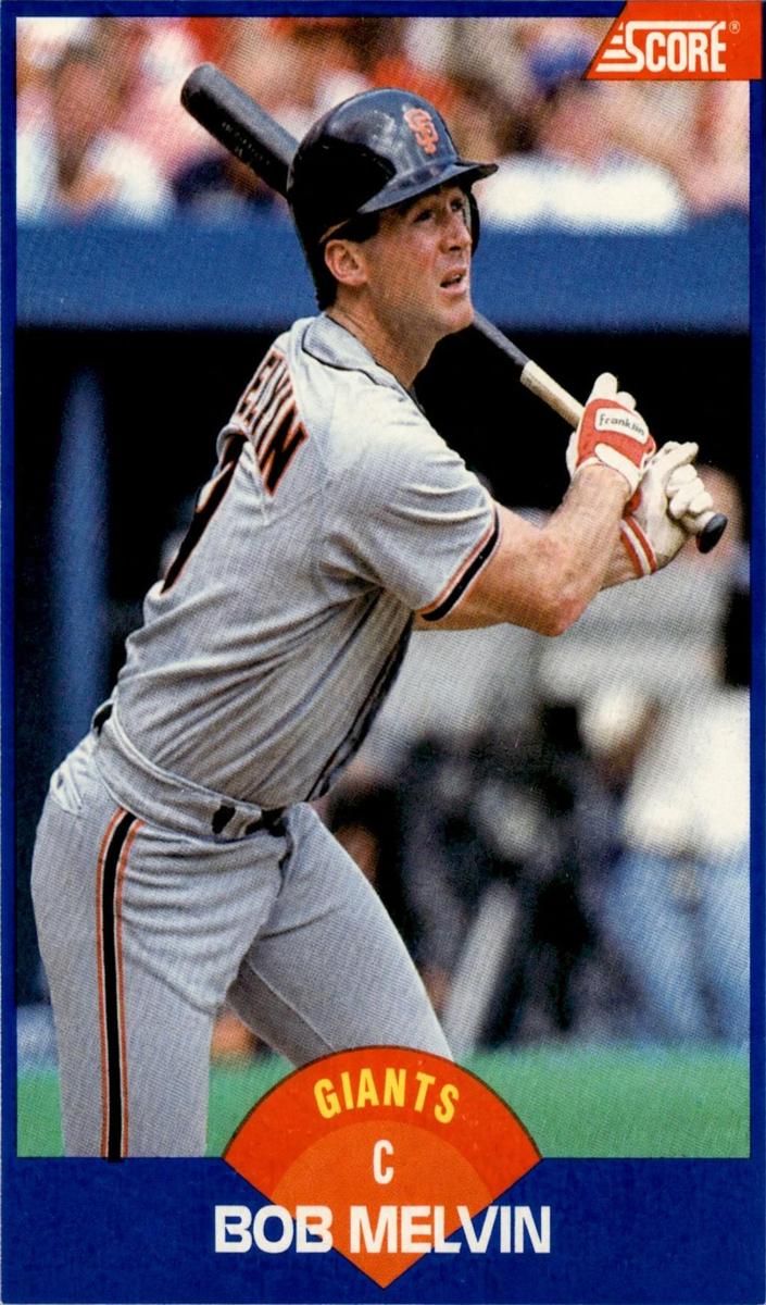 1989 Bob Melvin #617