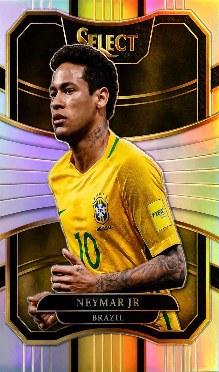 2017 Panini Select Neymar Jr [Silver] #70 card