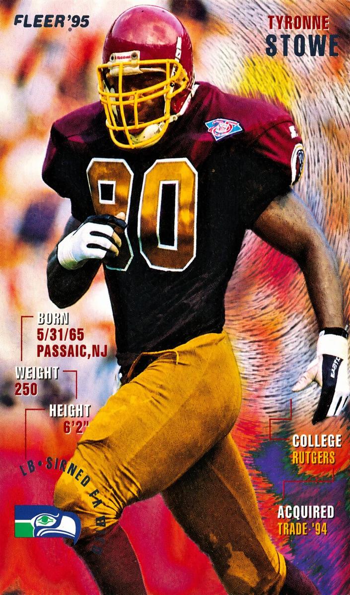 1995 Tyronne Stowe #393