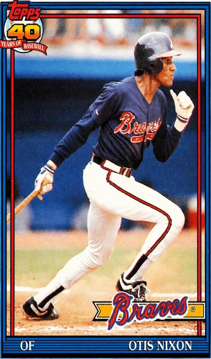 1991 Otis Nixon #84T