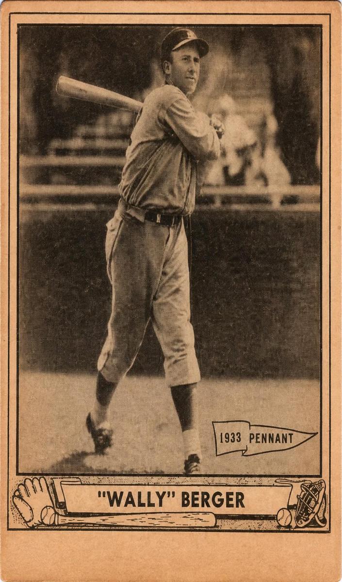 1940 Play Ball Wally Berger #81 card