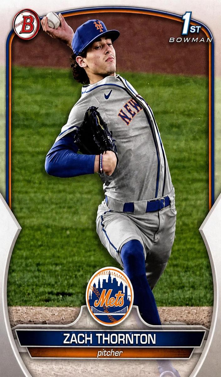 2023 Bowman Draft Zach Thornton #BD-187 card