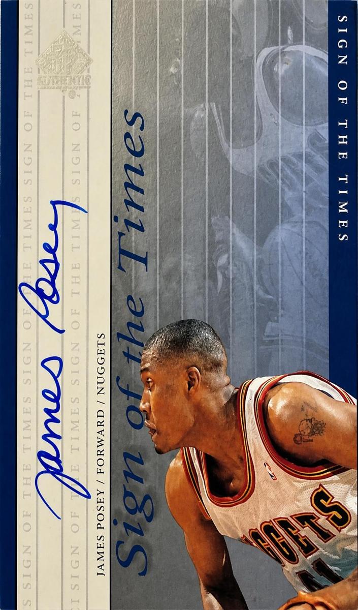 1999 James Posey #JP