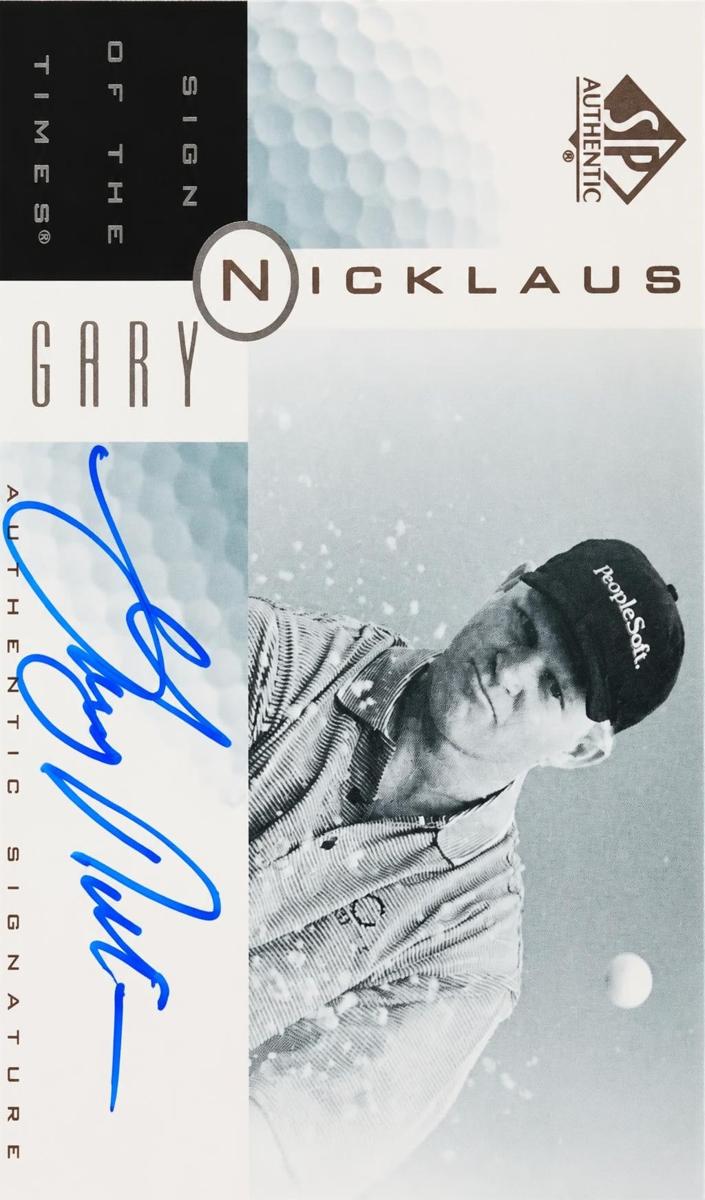 2001 Gary Nicklaus #GN