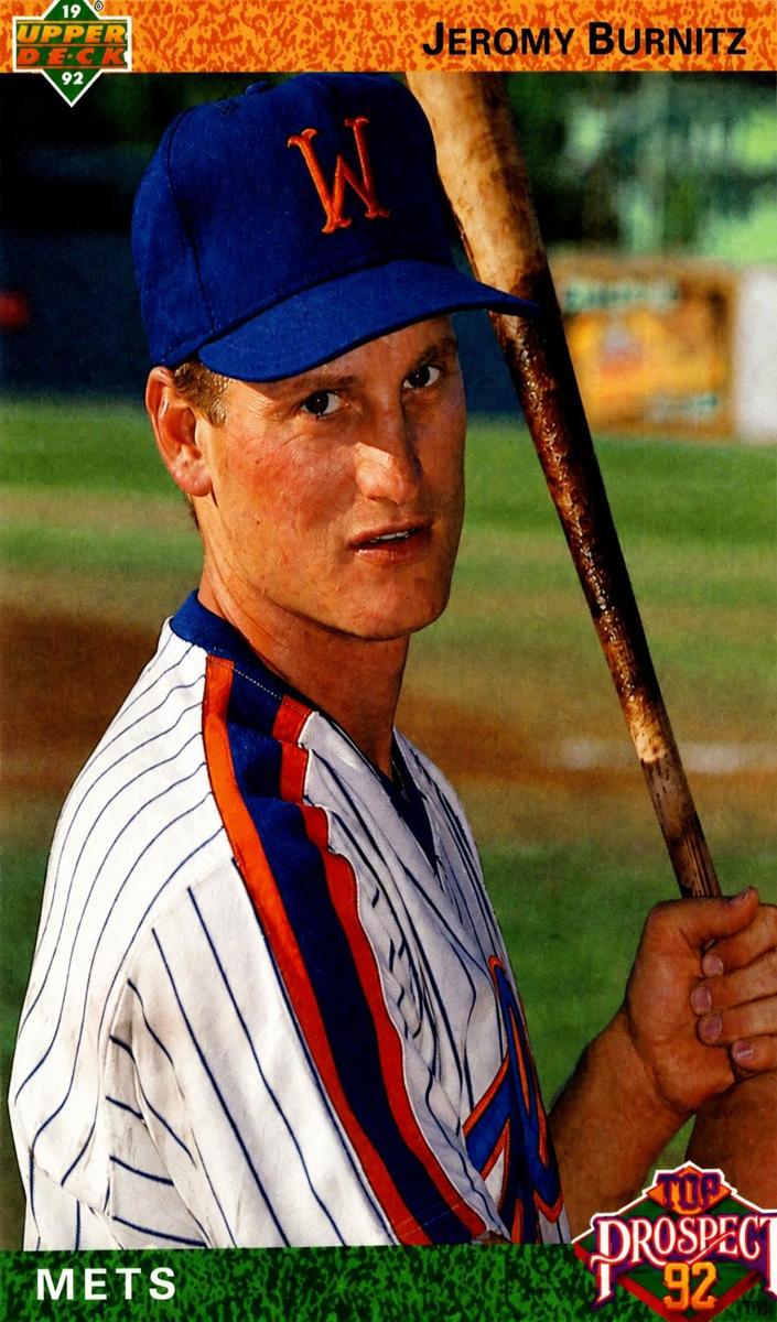1992 Upper Deck Jeromy Burnitz #65 card