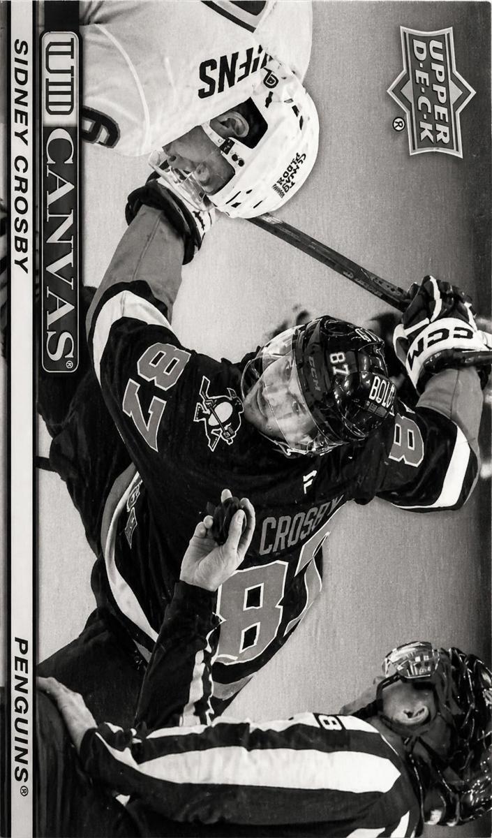 2025 Upper Deck Sidney Crosby [Black and White] #C-76 card