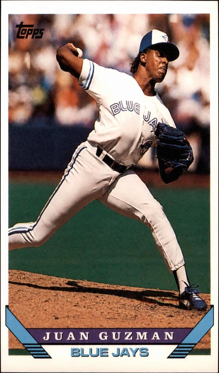 1993 Topps Juan Guzman #75 card