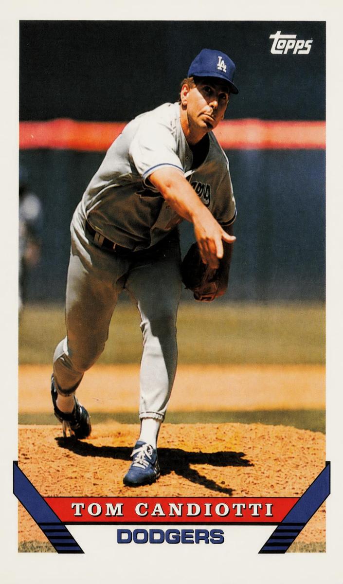 Tom Candiotti 1993 Topps Baseball