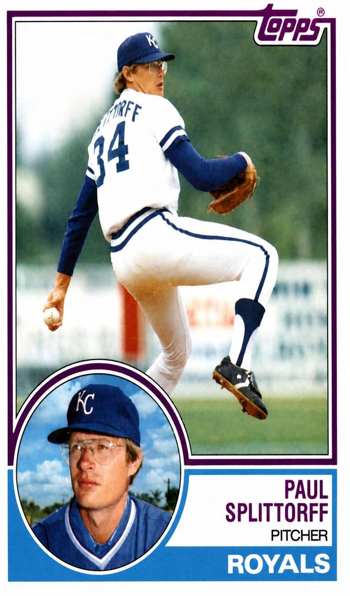 1983 Topps Paul Splittorff #316 card