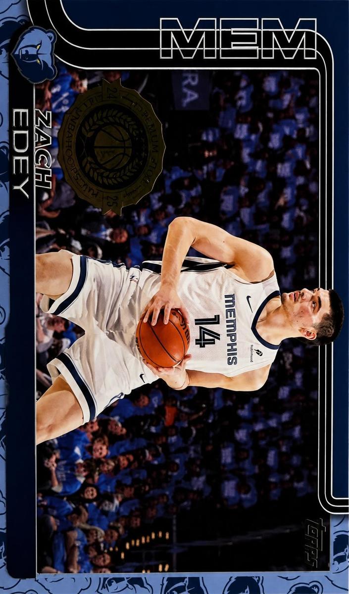 Zach Edey 2025 Topps Basketball card