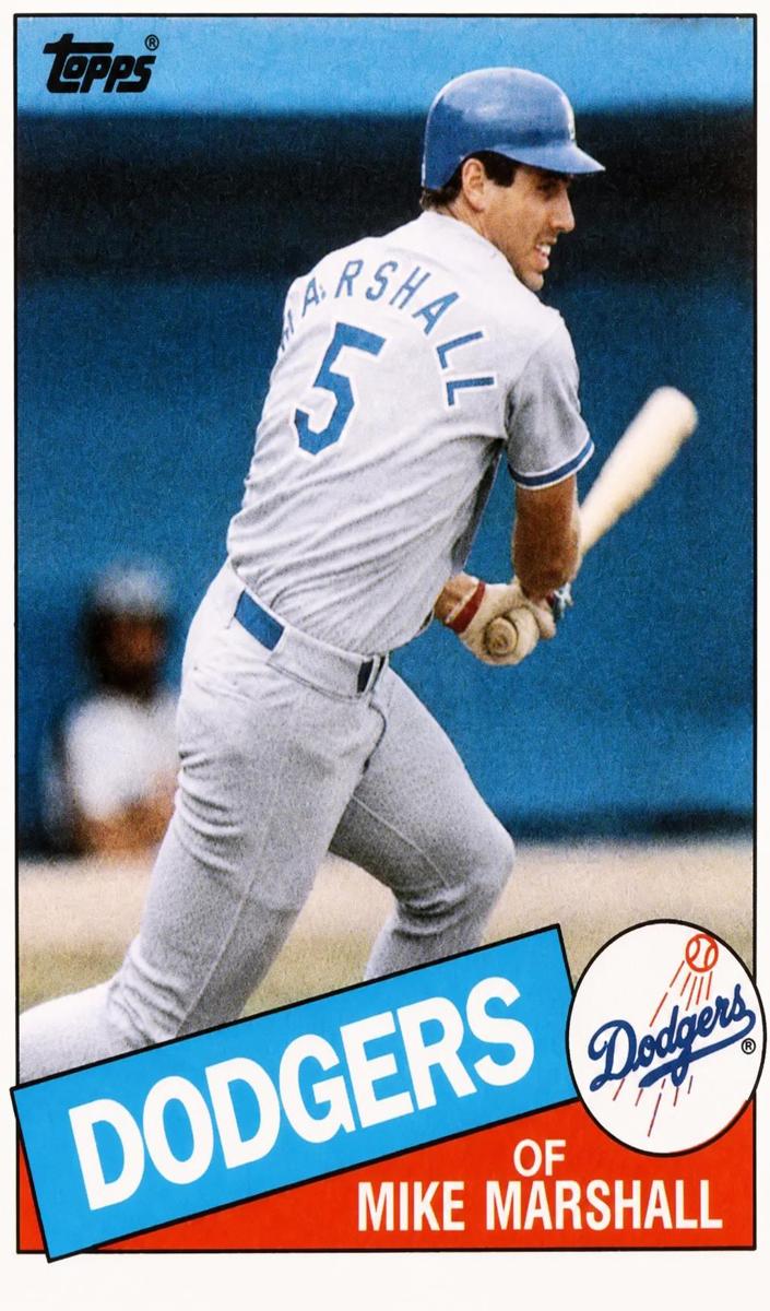 1985 Topps Mike Marshall #85 card