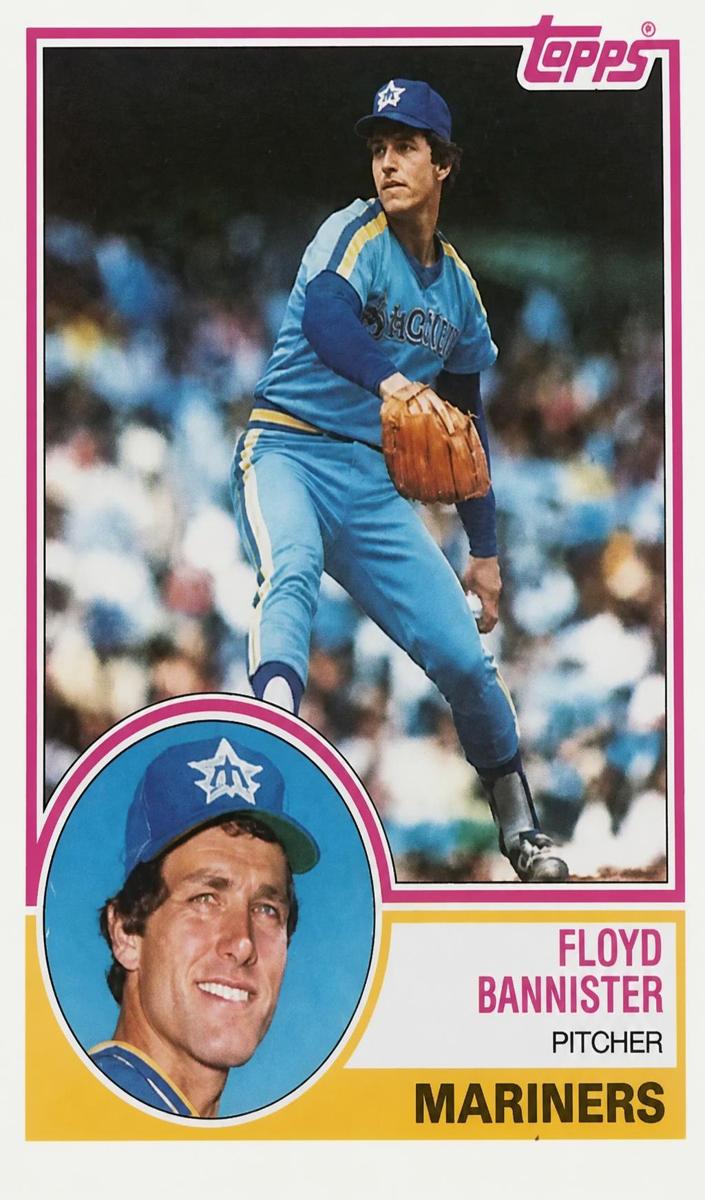 1983 Topps Floyd Bannister #545 card